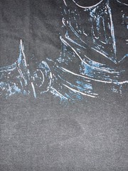 Post Malone Knight Tour Tee L Charcoal Big Ass Stadium Tour NEW *spots