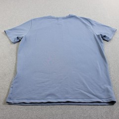 SENE Shirt Mens XL Blue Troy Hyde Supima Cotton Stretch Made USA Quiet Luxury