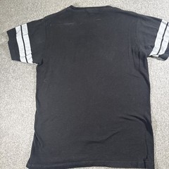 SUPERMAN ORIGINAL LOGO Men’s T SHIRT BLACK TEE OFFICIAL ITEM Small