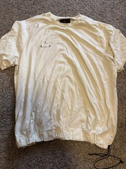Air Jordan Mens 23 Engineered Statement SS Beige Drawstring Tee 2XL TSHIRT