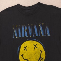 Nirvana Band Casual Crew Neck Graphic Shirt Adult Mens Size M Black 16001