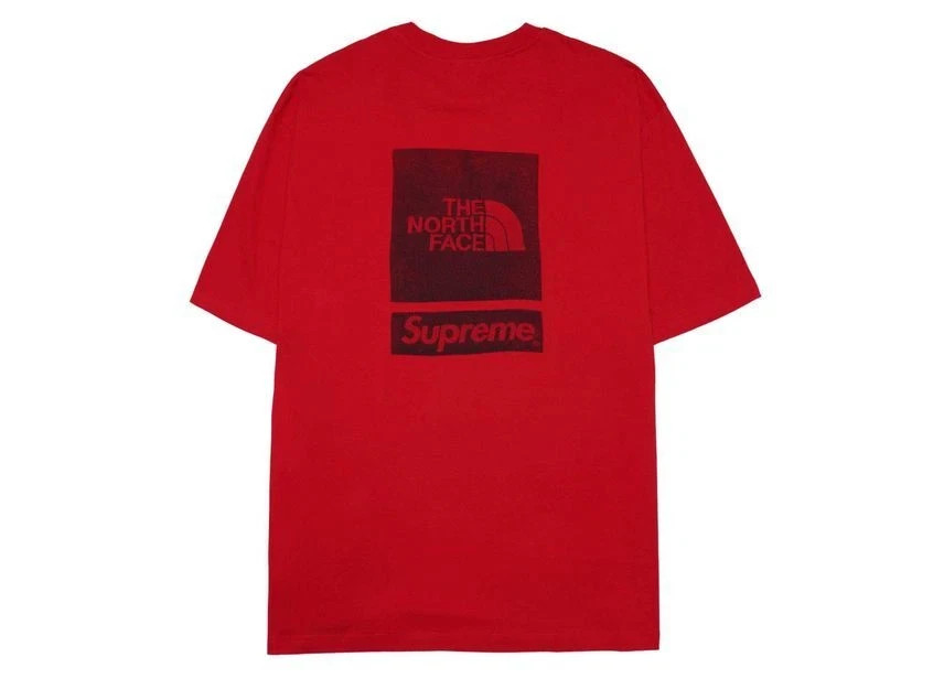 Supreme The North Face S/S Top Graphic Tee,SS24 Red,Size Large