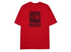 Supreme The North Face S/S Top Graphic Tee,SS24 Red,Size Large
