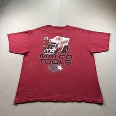 Vintage Matco Tools T-Shirt Mens XL Red Mechanic Tool Truck Automotive Workwear
