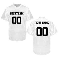 Custom Football Jersey Men Women Stitched Short Sleeve Tee Top Any Name Number