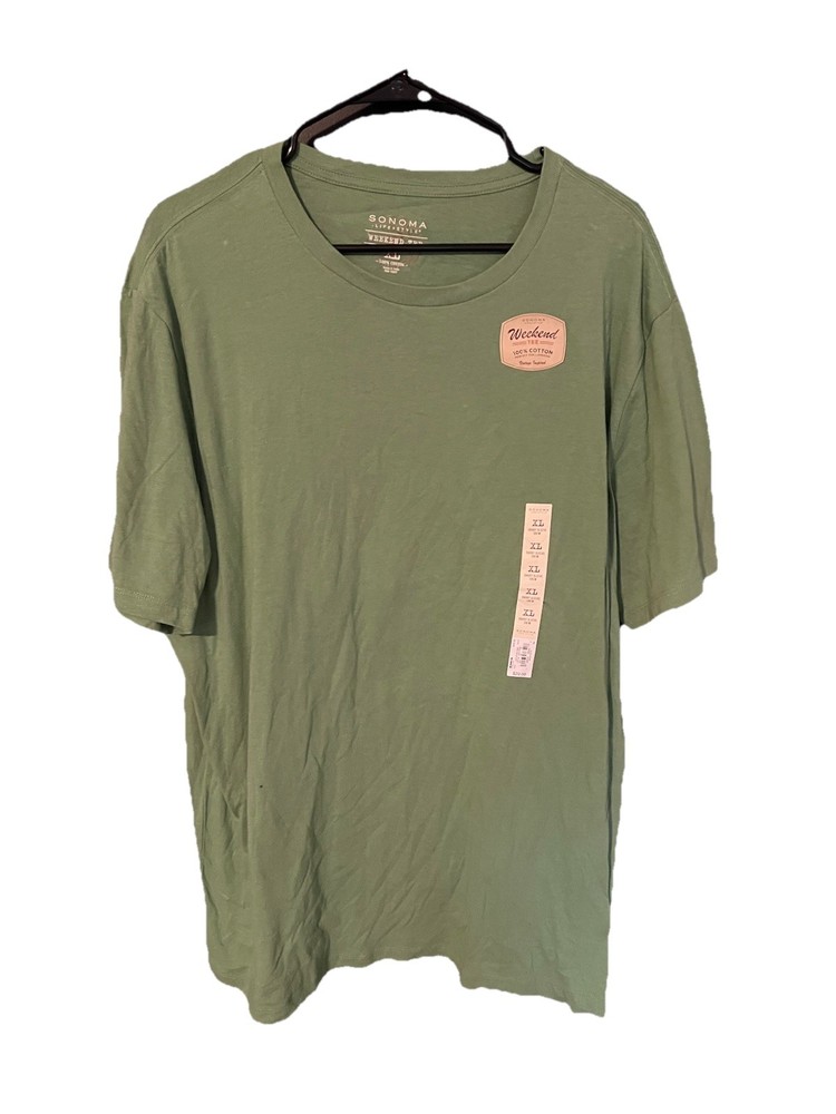 NWT Green Weekend Tee Basic Cotton Shirt