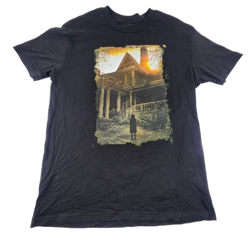 Resident Evil T Shirt Large Mens Black Loot Crate 2016 Biohazard Crew Neck