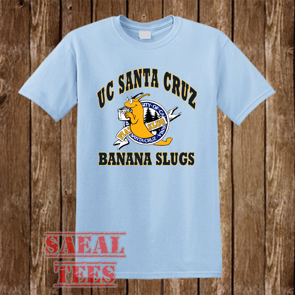 UC Santa Cruz Banana Slugs Pulp Fiction Men’s Light Blue T-Shirt Size S-5XL
