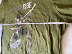 Shota Aizawa Unisex T Shirt Green Anime Short Sleeve My Hero Academia Size 2XL