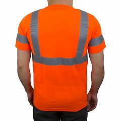 Class 3 Reflective Safety Yellow/ Orange Short Sleeve T-Shirt HIGH VIZ-S9081/2