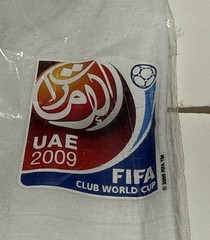 UAE 2009 FIFA CLUB WORLD CUP SHIRT SIZE XL BRAND NEW