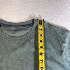 Lucky Brand Blank Shirt Green Mens Large