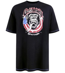D555 Duke Big Mens Gas Monkey Printed T-Shirt Licensed 2XL 3XL 4XL 5XL 6X 601809
