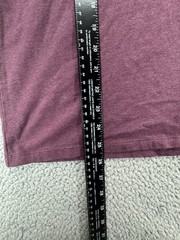 Apt. 9 Premier Flex T-Shirt Mens Small Purple V-Neck Short Sleeve Everyday Basic