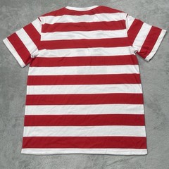 Official Where’s Waldo Tee Mens L Costume Striped Red White S/S Cosplay
