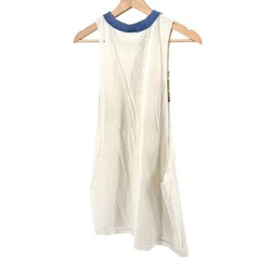 DC Comics White Blue 100% Cotton Justice League Graphic Customized Muscle Shirt