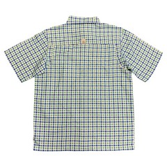 Habit Men’s Short Sleeve Blue Springs 40+ UPF Quick Dry River Shirt, TS10479