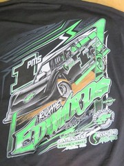 Richie Edwards Auto Racing Grayson Kentucky Black XL T-shirt