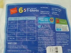 Hanes Men’s 50/50 EcoSmart® Crew Neck Tee Shirt Assorted X-Large T-Shirt 5170
