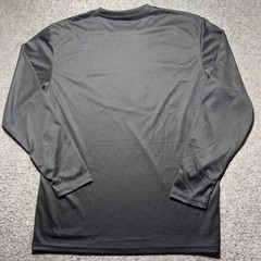 Armored Sportwear Mens L Black Long Sleeves Graphic Print Casual Light Weight