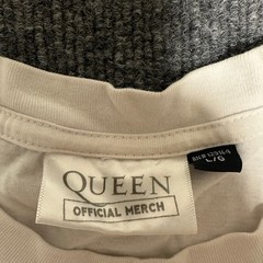 Queen Freddie Mercury Official Merch Graphic T-Shirt White Mens Large