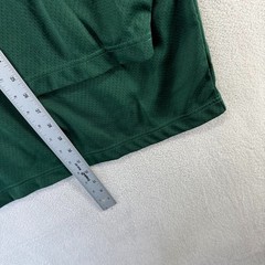 Vintage CCM Hockey Jersey Mens 2XL Green Blank Front Training 45 Long Sleeve 90s