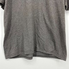 Nike T-Shirt Men’s Size M Gray Embroidered Swoosh Logo Crew Neck Y2K