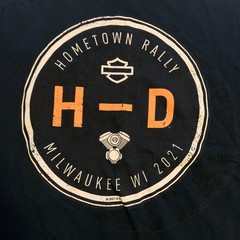 Harley-Davidson Hometown Rally Milwaukee WI Wisconsin 2021 Biker T-Shirt 2XL