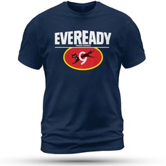 NEW Eveeready Cat Logo T-Shirt Cotton Size S-5XL