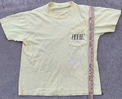 vintage Hobie pocket tee graphic t shirt single stitch c 1989 80s 1980s