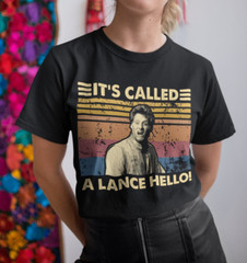 A Knight’s Tale It’s Called A Lance Hello Vintage T Shirt-Hoodie-Sweatshirt