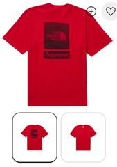 Supreme The North Face S/S Top Graphic Tee,SS24 Red,Size Large