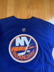Jean-Gabriel Pageau New York Islanders Fanatics Authentic T-Shirt Blue Large