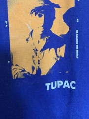 Tupac 29598 Men’s Purple “Me Against The World” Graphic Tee On 2Pac Label Sz L