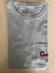 Vineyard Vines Men’s Short Sleeve Texas Ya’ll Tee With Chest Pocket Size XS