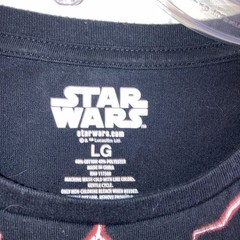 BoxLunch Star Wars Darth Vader Sith Lord Black T-Shirt Men’s Size Large AOP
