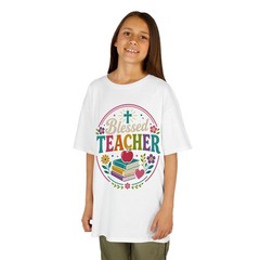 Retro Christian Teacher Floral Books Long Sleeve T-Shirt