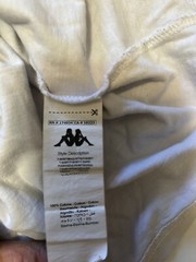 Kappa Brand T Shirt Authentic Logo Size Small Gray Preowned Great Condition