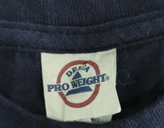 Firefighter Prayer Tshirt Delta Pro Weight Navy Blue 2-Sided Adult Size Large