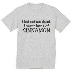 Big and Tall T-shirt Funny Saying Cinnamon Fat Guy Big Guy Shirts Mens