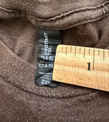Destiny Video Game Promo Shirt Mens 2XL Bungie Earth Brown Tee Short Sleeve