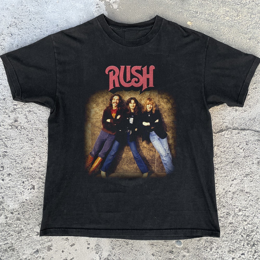 HOT! Rush Classic Rock Anthems Tom Sawyer Unisex Cotton T-Shirt Size S-5XL
