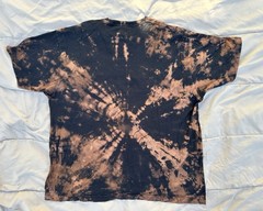 Led Zeppelin 1977 USA Tour Tie Dye Band Tee Shirt Mens 2XL Black Rock