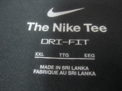 Nike Shirt Mens 2XL Gray EVOLVE Short Sleeve Dri-Fit Crew Neck Athletic