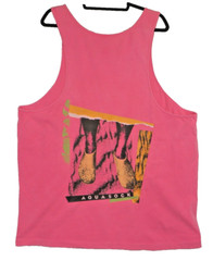 Vintage Nike Aqua Sock Tank Top Mens XL Neon Pink Single Stitch 90s USA