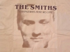 The Smiths Strangeways, Here We Come 1987 Promo Gold & Grey White Rare Large L