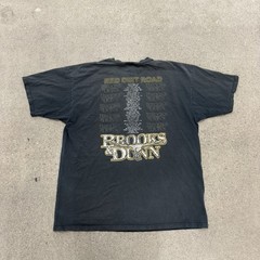 Vintage Brooks & Dunn Electric Rodeo Tour Double Sided Concert Shirt Size XL