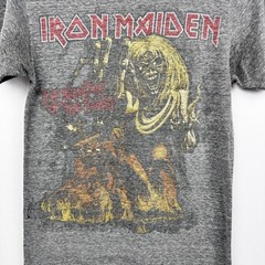 Iron Maiden Eddie Number of the Beast Graphic Tee Tri-Blend 38″ Chest