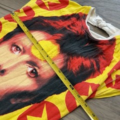 RARE Vintage Ziggy Stardust graphic tee David Bowie Altered Tie Back Pattern