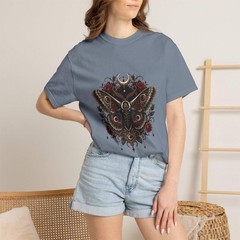 Gothic Moth Oracle T-Shirt Graphic